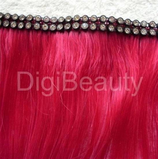 Τρέσα φυσική remy5Α 30cmx45m 5clips+strass