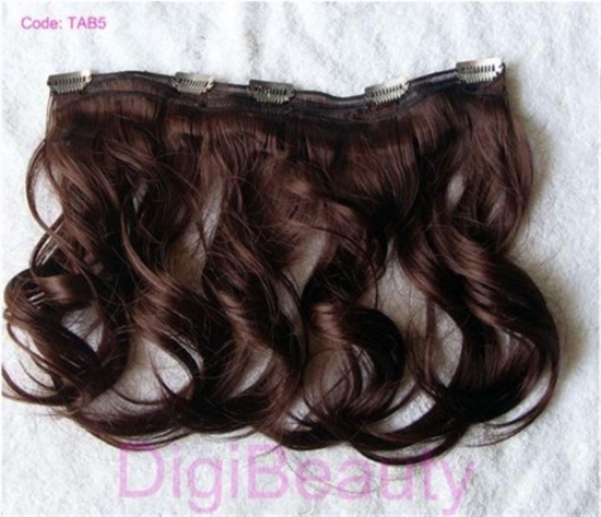 Τρέσα συνθετική μπούκλα 30cmx25m 5clips TAB5