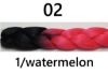 RASTA2-ΤΖΙΒΑ 100gr/60cm OMBRE #2(1/WATERMELON )