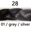RASTA2-ΤΖΙΒΑ 100gr/60cm OMBRE #28(1/GR/SIL)