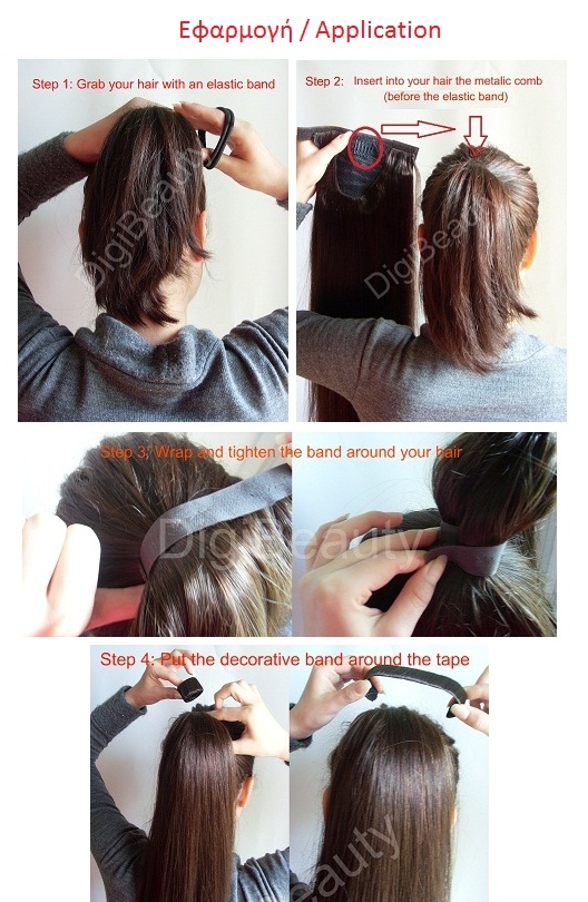 Ponytail Human Hair: How to apply & care