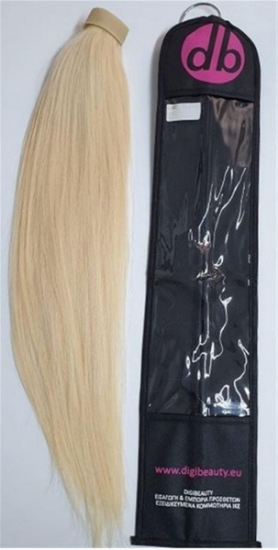 Αλογοουρά Φυσική τρίχα Cuticle 60cm ίσια