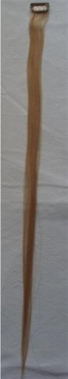 ES4515 Ίσια Hair extension με κλιπ Φυσική Τρίχα (2 τεμ.)