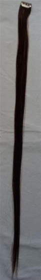 ES6515 Ίσια Hair extension με κλιπ Φυσική Τρίχα (2 τεμ.)