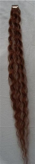 ER503 2 Σγουρά Hair extension με κλιπ Φυσική Τρίχα (2 τεμ.)