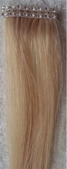 ER2 Φυσική Τρίχα  strass (2 τεμ.)