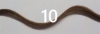 HEB10 /10 σπαστά extensions του (1 gr) #10 Μεσαίο Καφέ