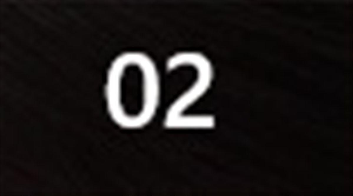 #02 Καστανό πολύ σκούρο