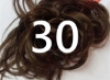 Σουράκι συνθετική τρίχα μεγάλο FUNBUN #30 Καστανοκόκκινο