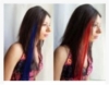 EAS4 Hair extension με κλιπ συνθετικά 60cm Χ 4cm(2 τεμ.)