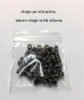 micro rings 70/80τεμ. με σιλικόνη