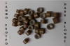 micro rings 70/80τεμ. με σιλικόνη 04 ring ξανθό σκούρο