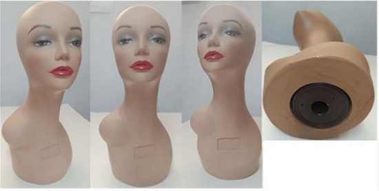 DISPLAY HEAD (ΚΕΦΑΛΙ ΨΗΛΟΣ ΛΑΙΜΟΣ) 45cm