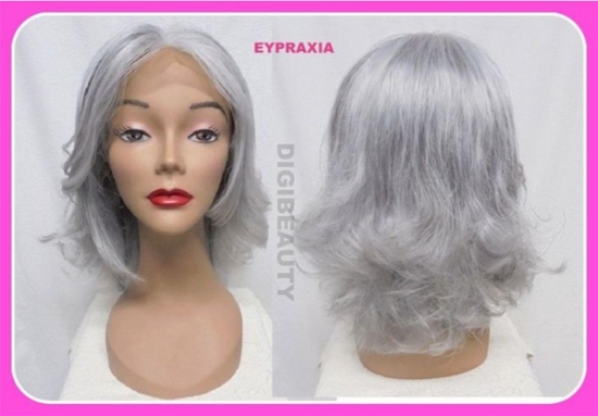 Περούκα Φυσική FRONT/L-10NSTR-70%GREY EYPRAXIA